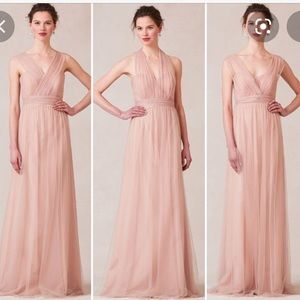 Jenny Yoo Annabelle convertible dress soft blush